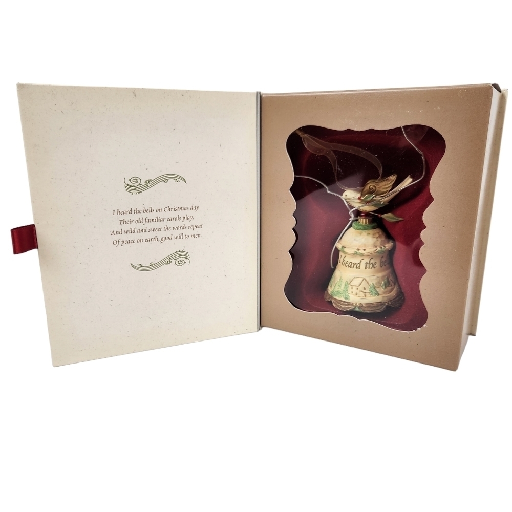 Hallmark Yuletide Harmony Collection I Heard The Bells On Christmas Day Ornament